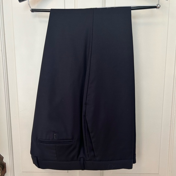 Strong Suit, Navy, Jacket 46R, Pants 38, Length 27” - Picture 5 of 9